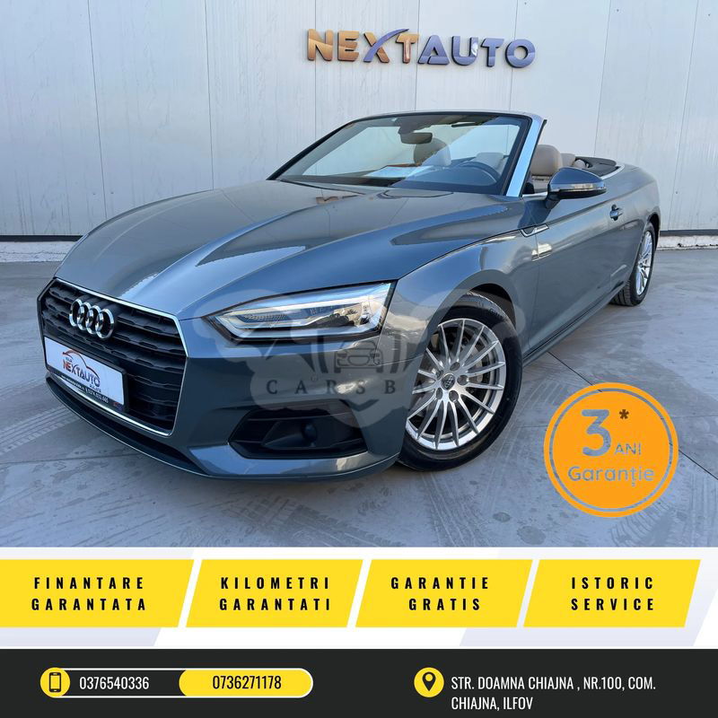 Audi A5 F5 [2016 - Prezent] Cabrio 3.0 TDI quattro Stronic Design 2017