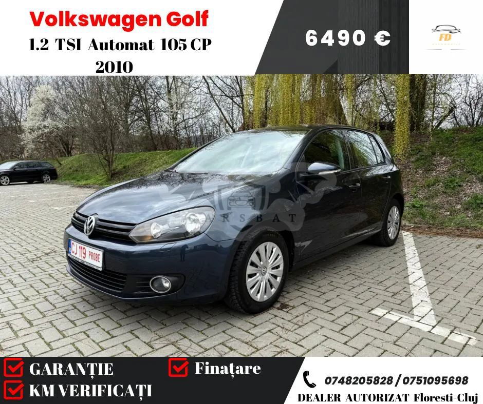 Volkswagen Golf VI [2008 -2013] 1.2 TSI BlueMotion Technology DSG Comfortline 2010