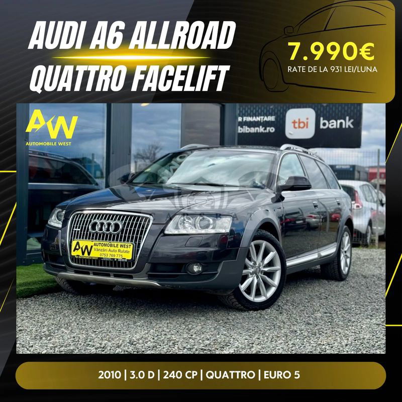 Audi A6 C6 [2006 - 2011] quattro 3.0 TDI DPF tiptronic 2010