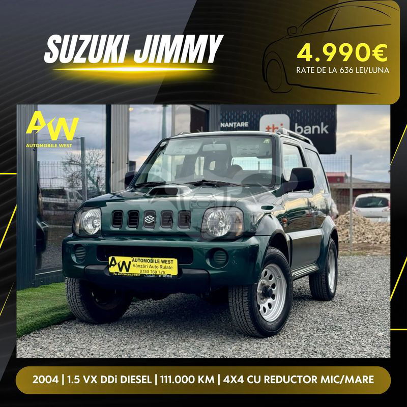 Suzuki Jimny III [1998 - 2018] 1.5 DDiS Metal Top 4WD Comfort 2004