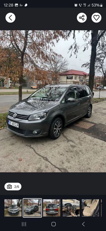 Volkswagen Touran I [2003 - 2015] 1.6 TDI DSG Highline 2014