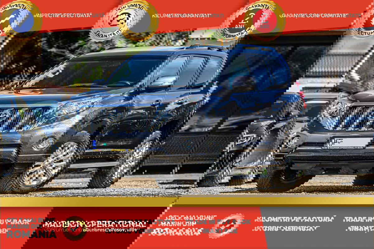 Toyota Land Cruiser 3.0l Turbo D-4D Aut. AVS 7 Locuri Luxury 2015