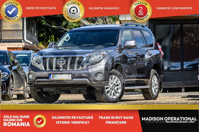 Toyota Land Cruiser 3.0l Turbo D-4D Aut. AVS 7 Locuri Luxury 2015