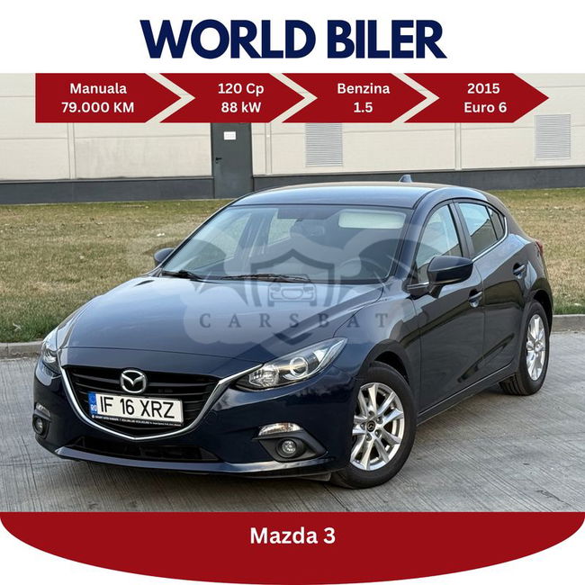 Mazda 3 III [2014 - 2018] SKYACTIV-G 100 Prime-Line 2015