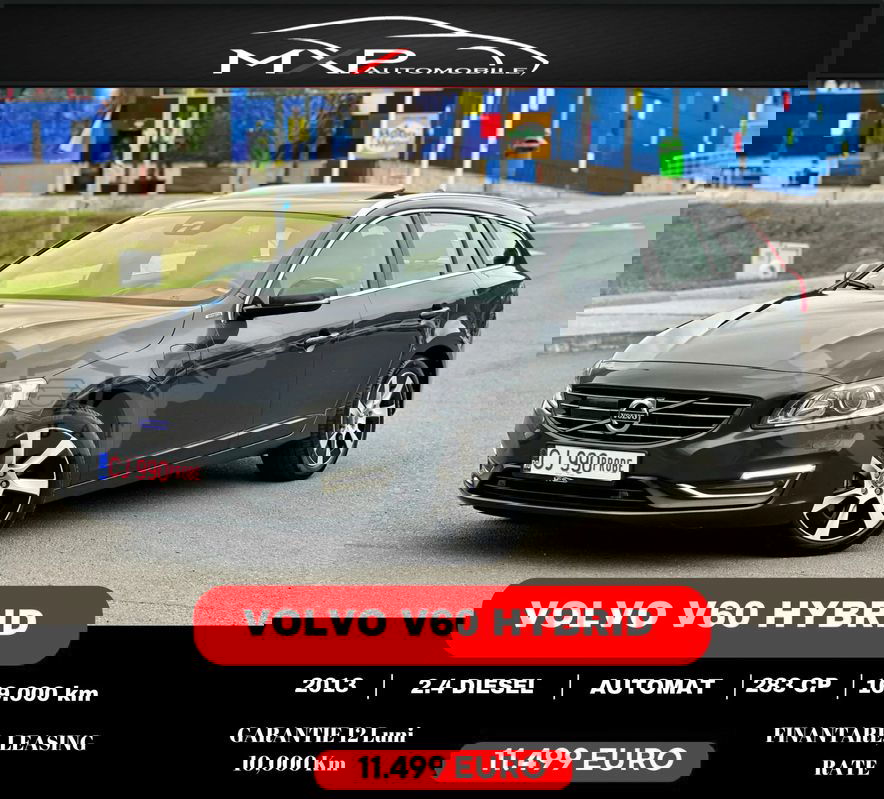 Volvo V60 I [2010 - 2018] D6 Plug-In-Hybrid AWD Geartronic Summum 2013