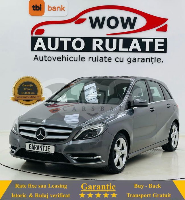 Mercedes-Benz B 180 CDI (BlueEFFICIENCY) 7G-DCT 2013