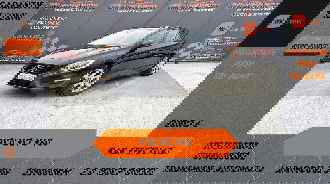 Volvo V60 I [2010 - 2018] D3 Summum 2016