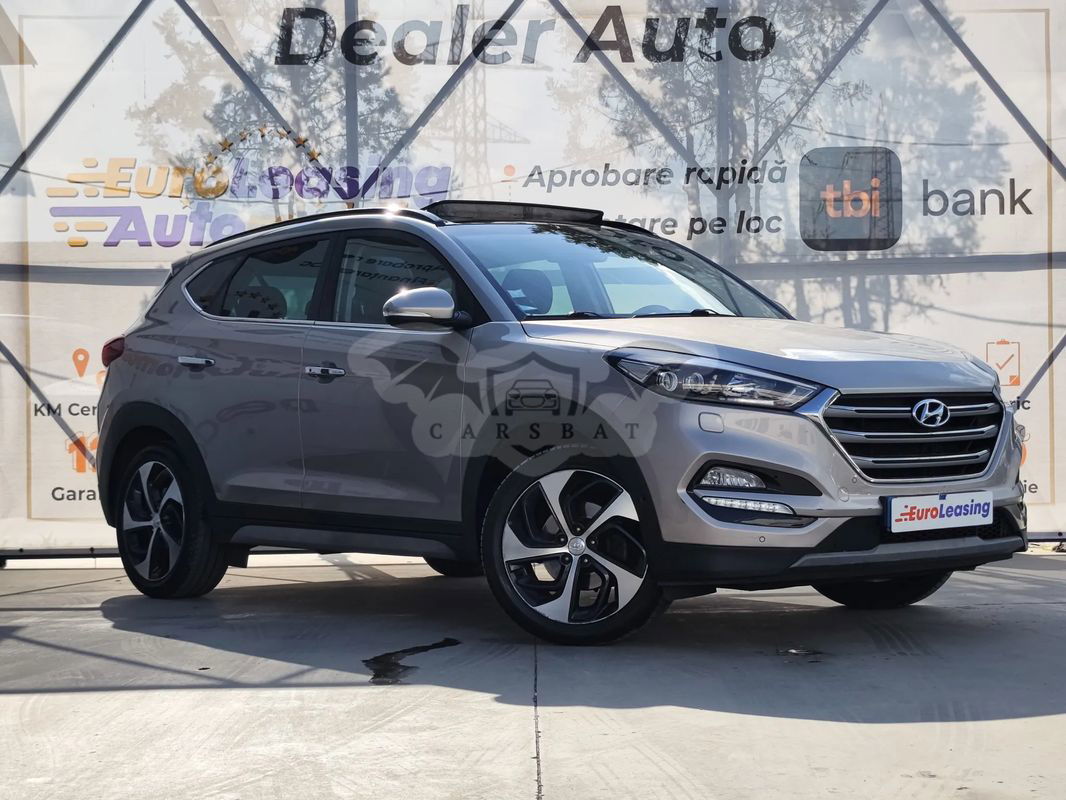 Hyundai Tucson blue 1.7 CRDi 2WD DCT Premium 2017