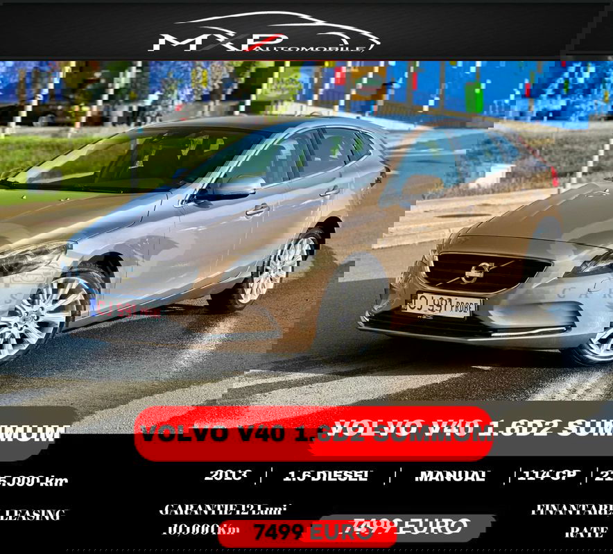 Volvo V40 D2 94g Summum 2013