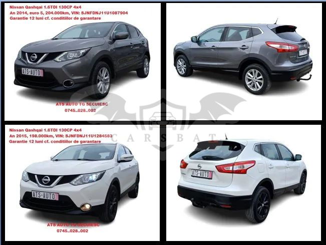 Nissan Qashqai II [2013 - 2021] 1.6 DCI ALL-MODE 4x4i TEKNA 2015