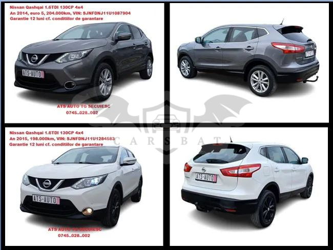Nissan Qashqai II [2013 - 2021] 1.6 DCI ALL-MODE 4x4i TEKNA 2015