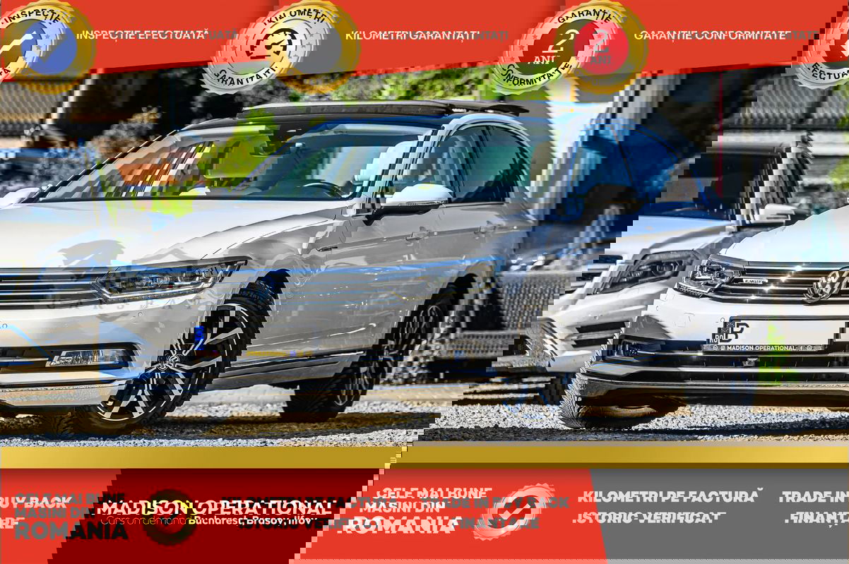 Volkswagen Passat B8 [2014 - Prezent] 2.0 TDI DSG 4Mot Highline 2019
