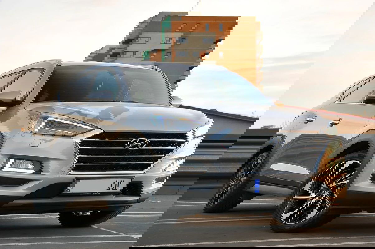 Hyundai Tucson III [2015 - 2020] blue 2.0 CRDi 4WD N Line 2019