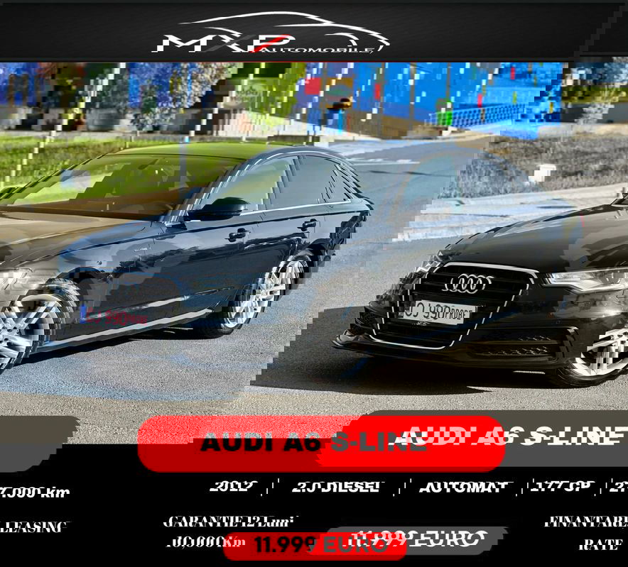 Audi A6 2.0 TDI DPF Multitronic sport selection 2012
