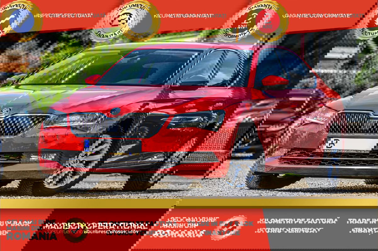 Skoda Superb III [2015 - Prezent] 2.0 TDI DSG Style 2018