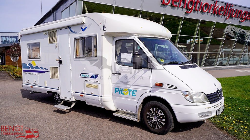 Pilote pacific 72 | dubbelsäng | mercedes 2003