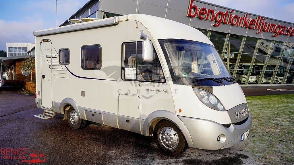 Hymer b 508 cl | dubbelsäng | under 6 meter 2008