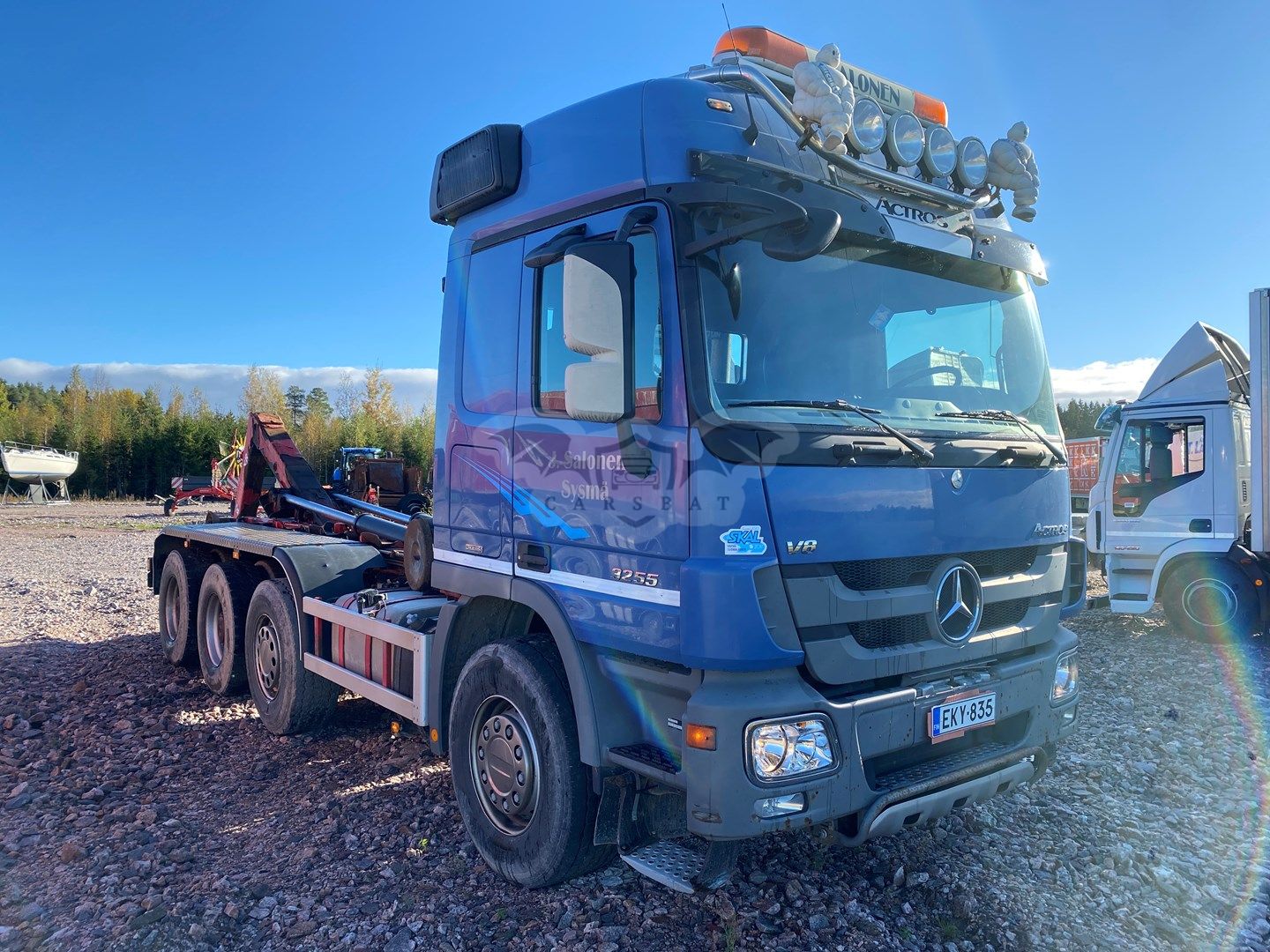 Mercedes-Benz Actros 3255 8X4 Koukkulava-auto 2010