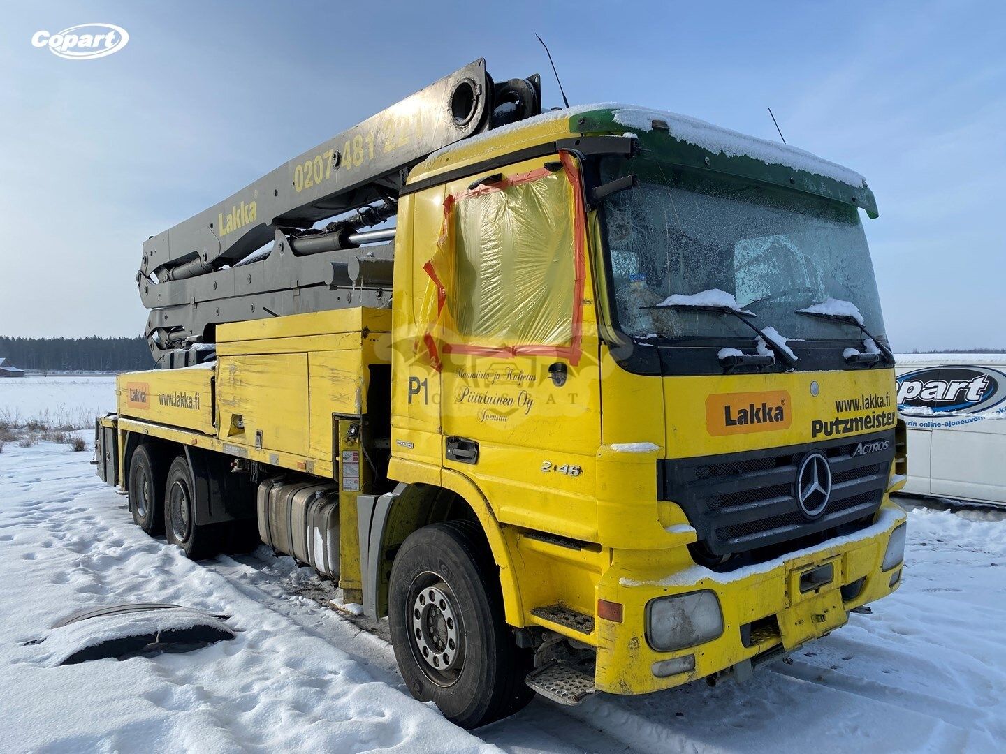 Mercedes-Benz Actros 2146 6X4 Betonipumppuauto 2007