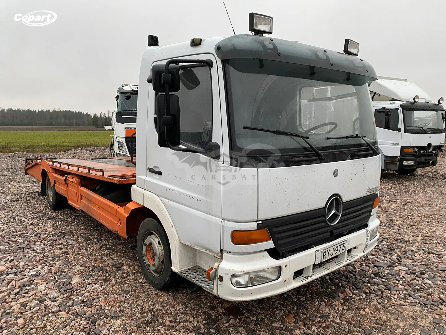 Mercedes-Benz Atego 815 4X2 Ajoneuvonkuljetusajoneuvo 1999