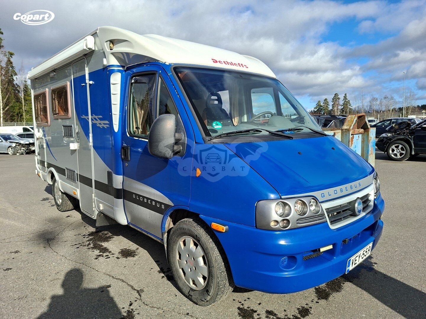 Fiat Ducato Dethleffs Globebus 1-244 2006