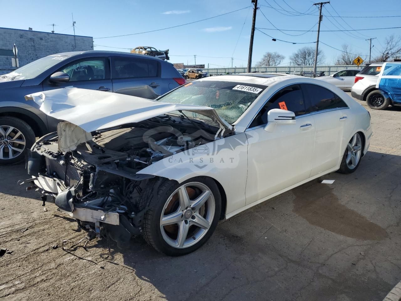 Mercedes-Benz CLS 550 4MATIC 4.6L 8 2014