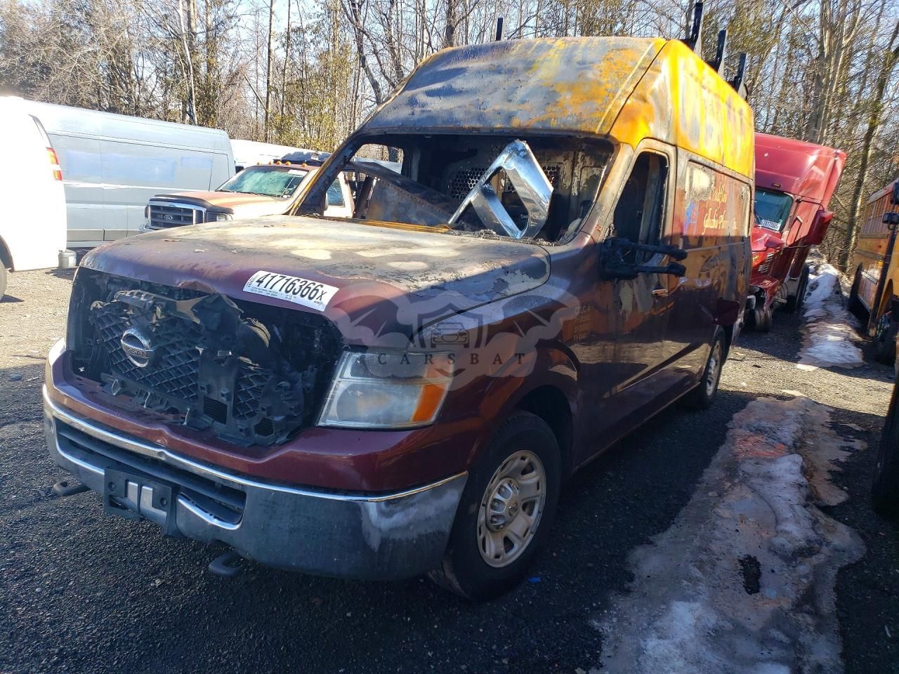 Nissan NV series 5.6L 8 2012
