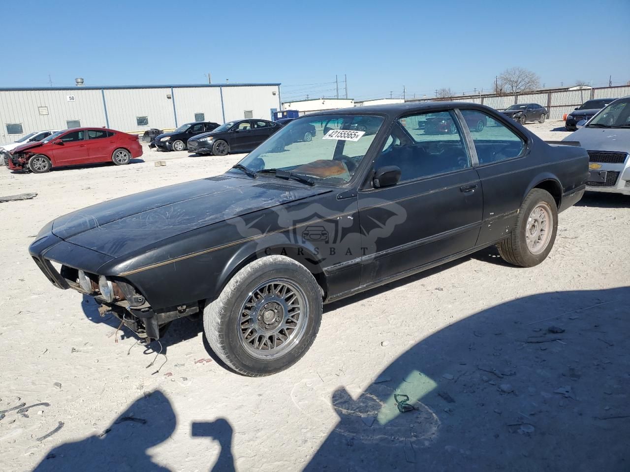BMW 6 Series CSI AUTOMATIC L6 3.4L 6 1987