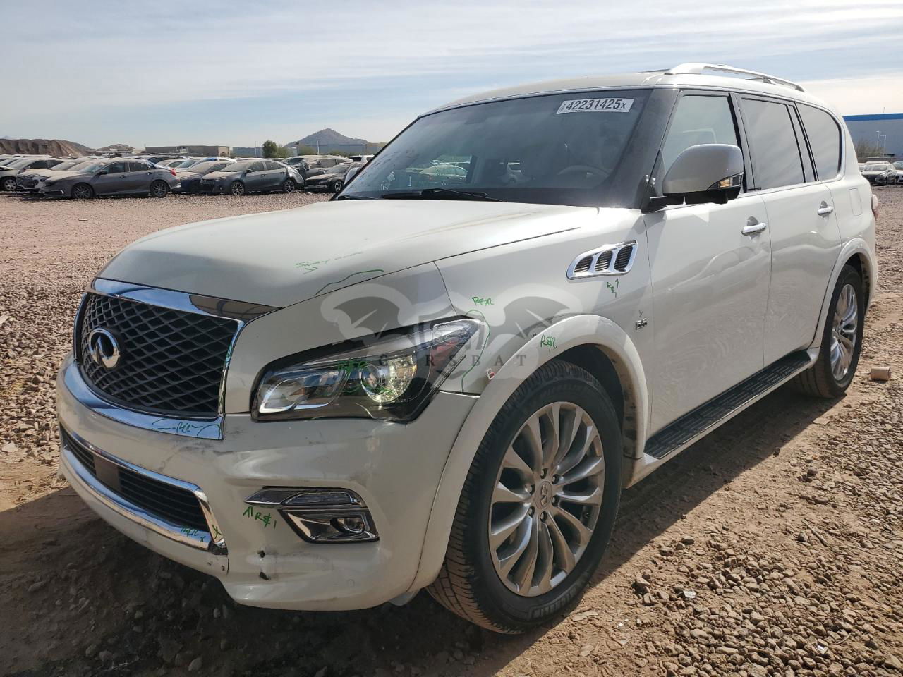 Infiniti QX80 5.6L  8 2016
