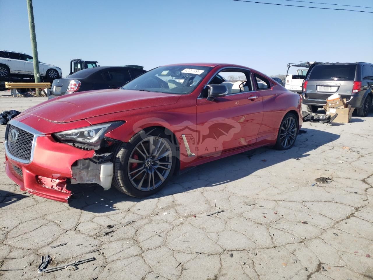 Infiniti Q60 RED SPORT 400 3.0L 6 2017