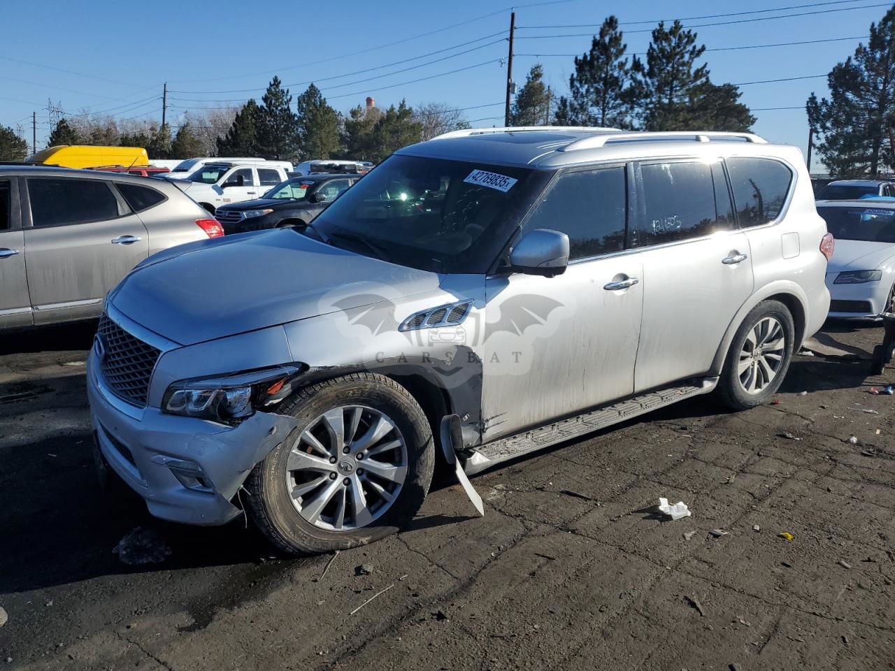 Infiniti QX80 5.6L  8 2016