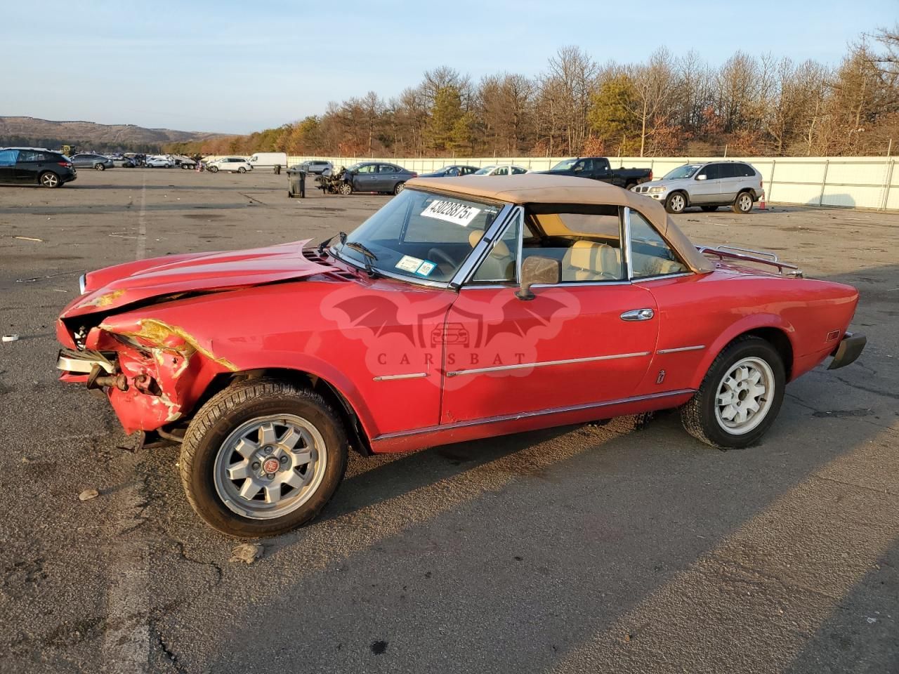 Fiat 124 SPIDER 2.0L 4 1982