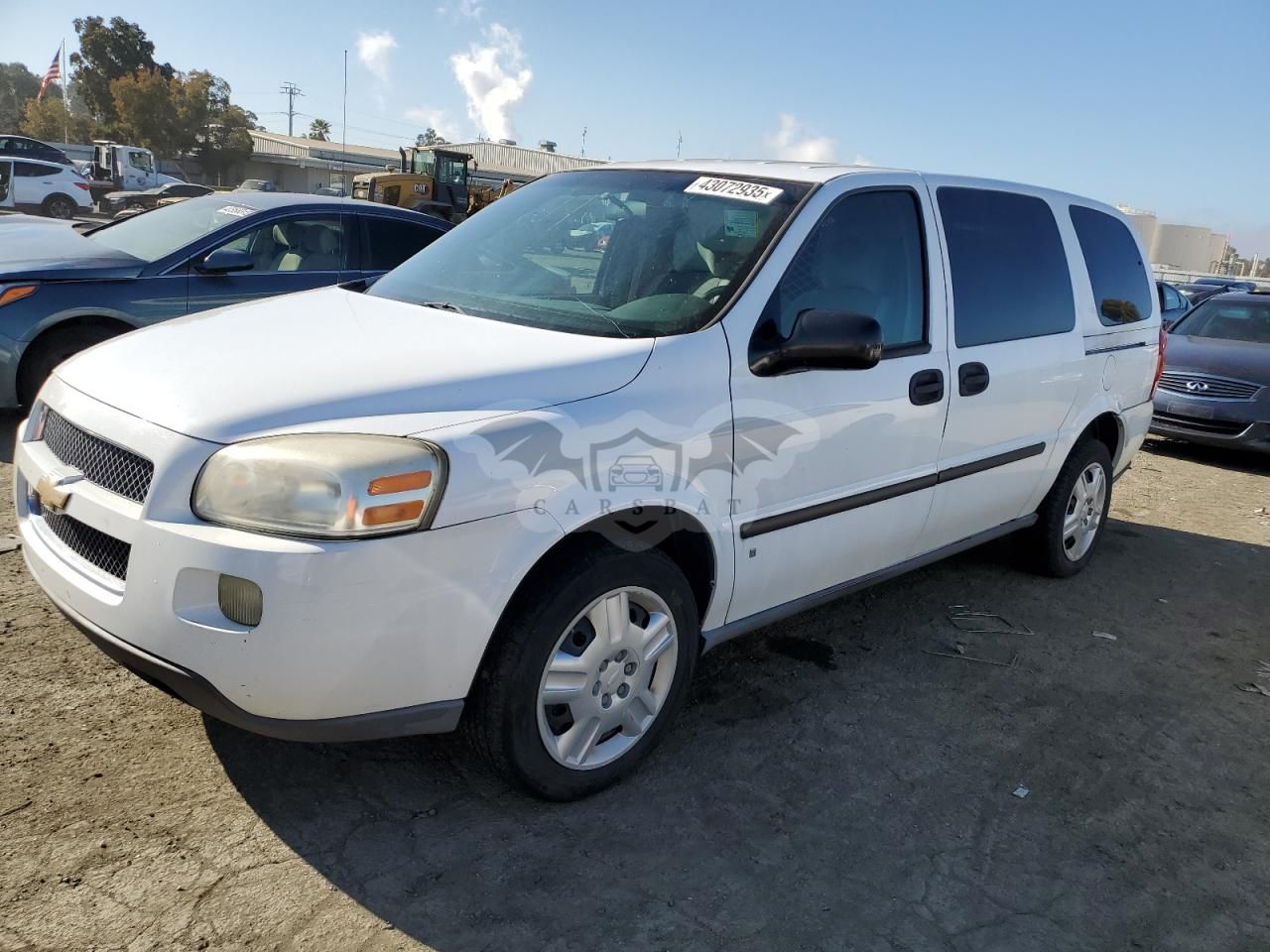 Chevrolet Uplander INCOMPLETE 3.9L 6 2008