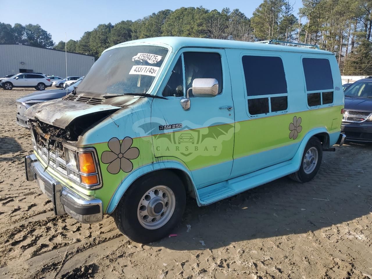 Dodge B-series B250 3.9L 6 1993