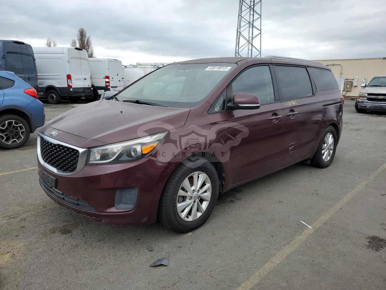 Kia Sedona LX 3.3L  6 2016