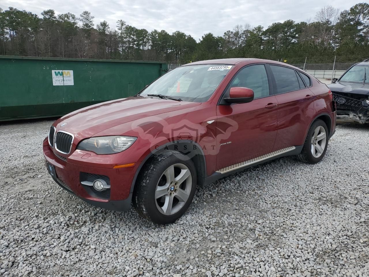 BMW X6 XDRIVE35I 3.0L 6 2012