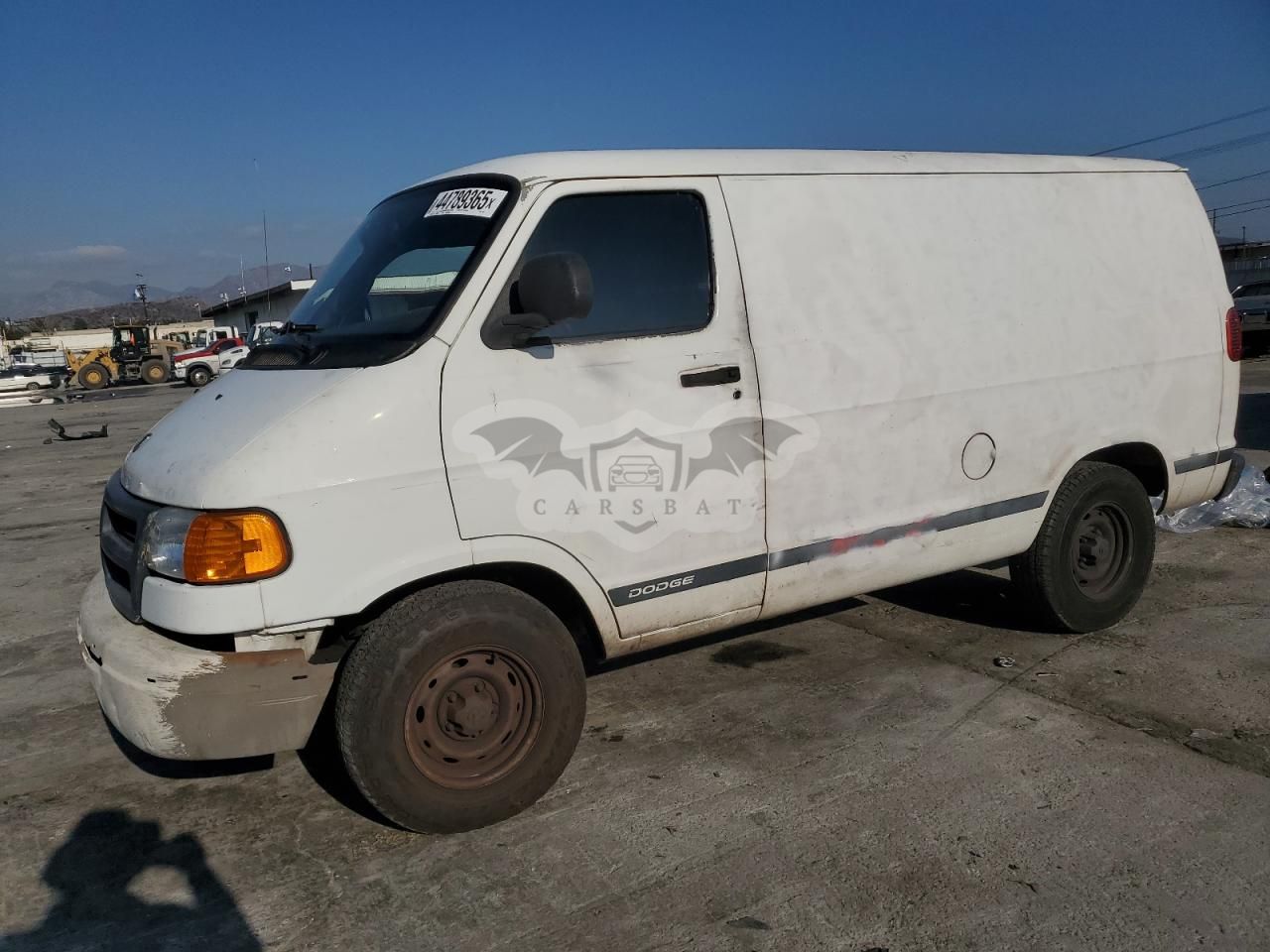 Dodge B-series B1500 3.9L 6 2001