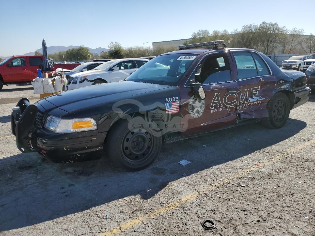 Ford Crown POLICE INTERCEPTOR 4.6L 8 2008