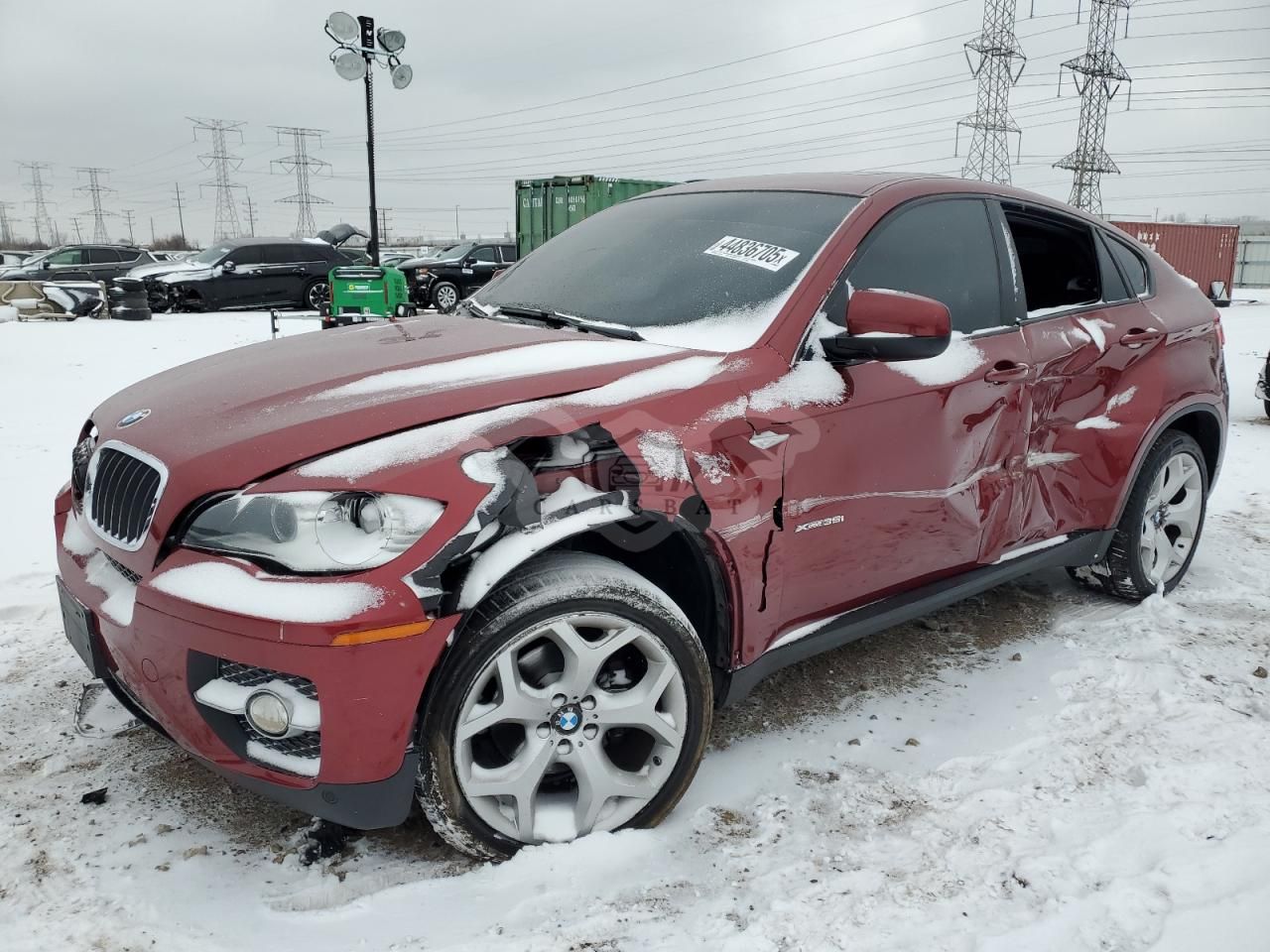 BMW X6 XDRIVE35I 3.0L 6 2012