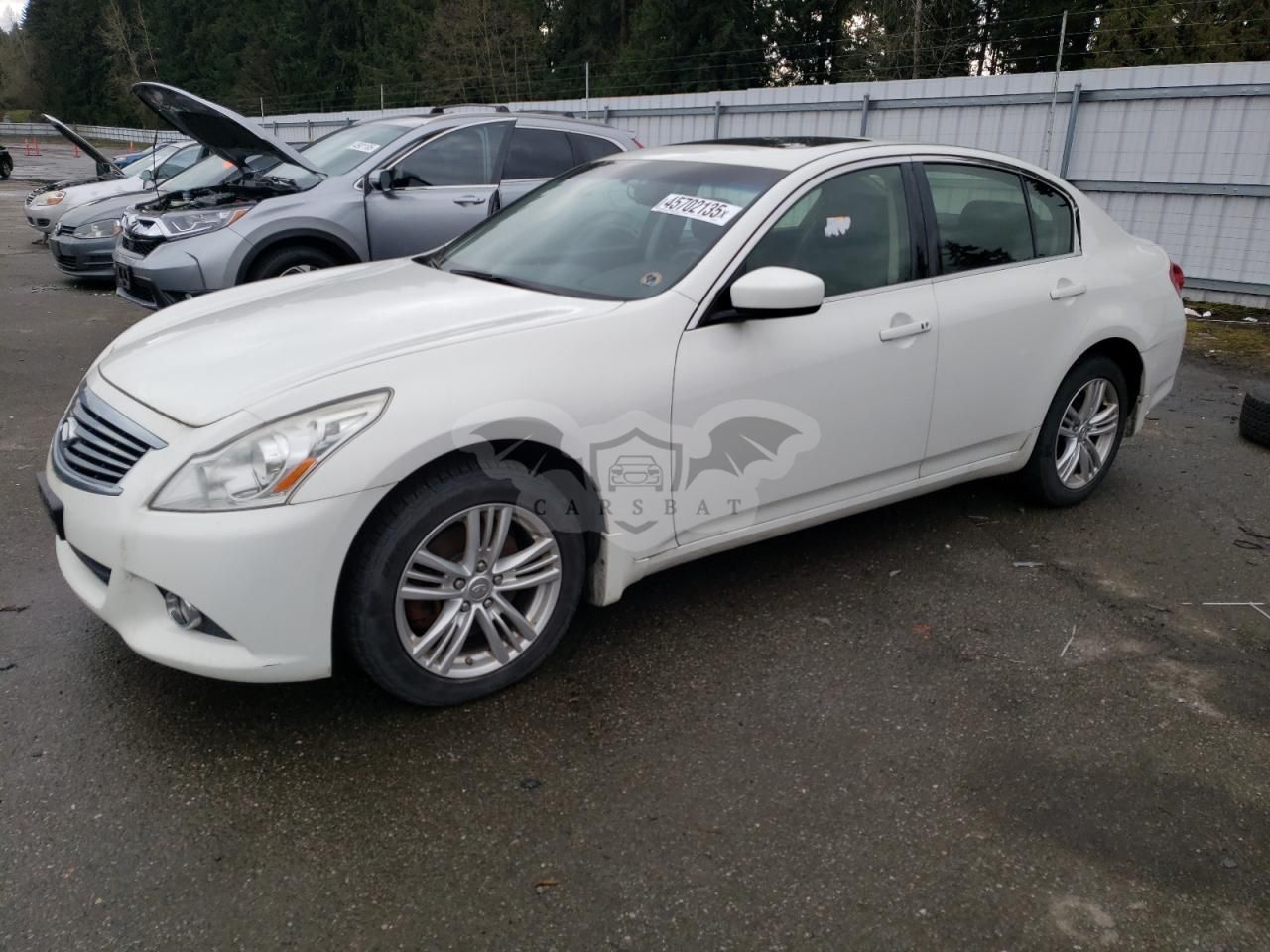 Infiniti G25 2.5L 6 2012