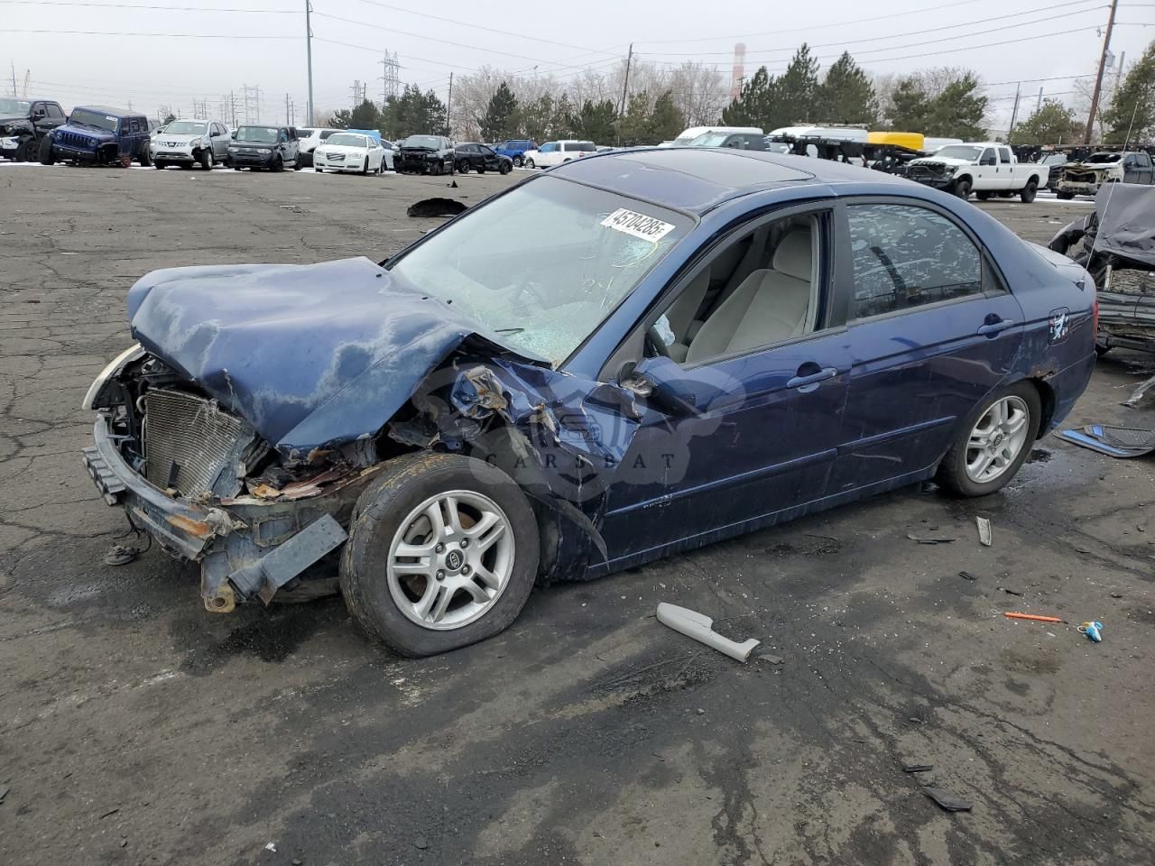 Kia Spectra LX 2.0L 4 2004
