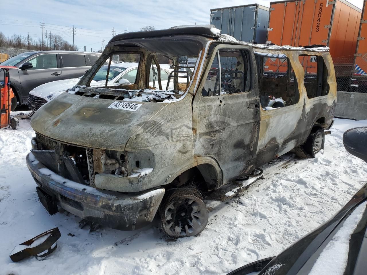 Dodge B-series B2500 5.9L 8 1997