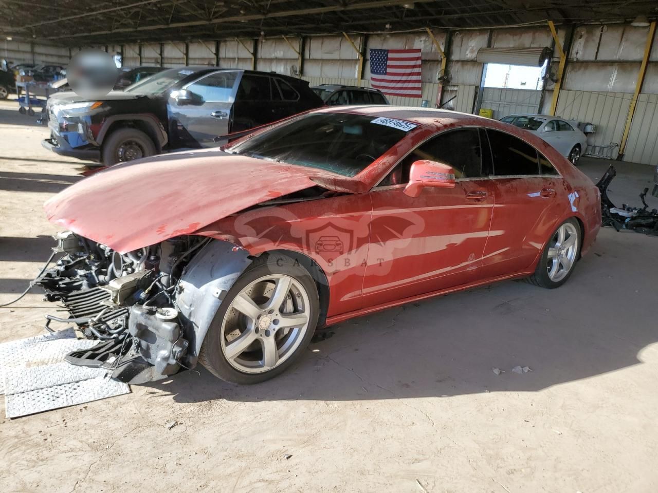 Mercedes-Benz CLS 550 4MATIC 4.6L 8 2014