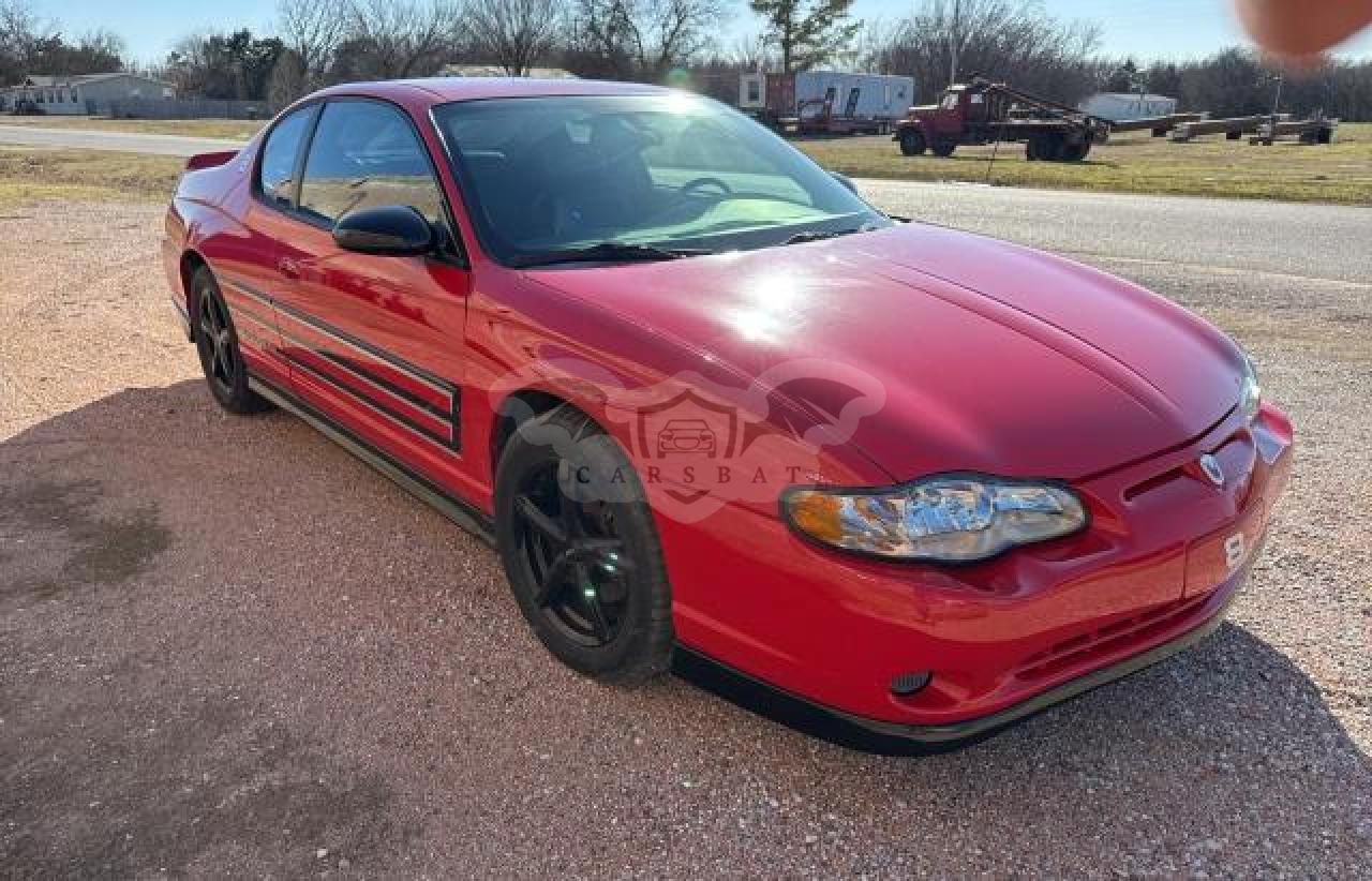 Chevrolet Monte Carlo SS SUPERCHARGED 3.8L 6 2004