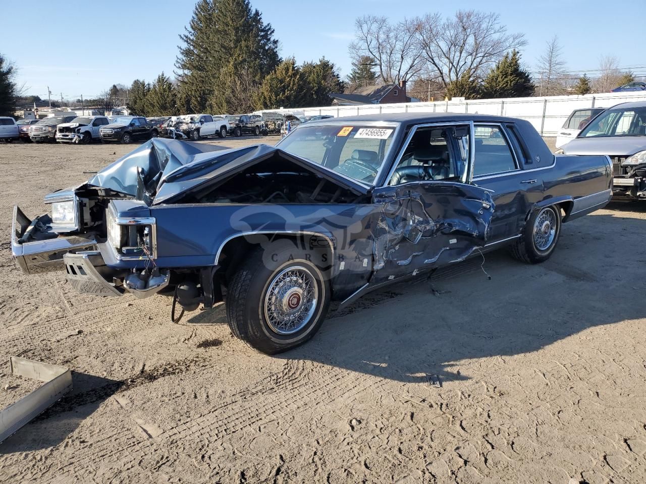 Cadillac Brougham 5.7L 8 1990