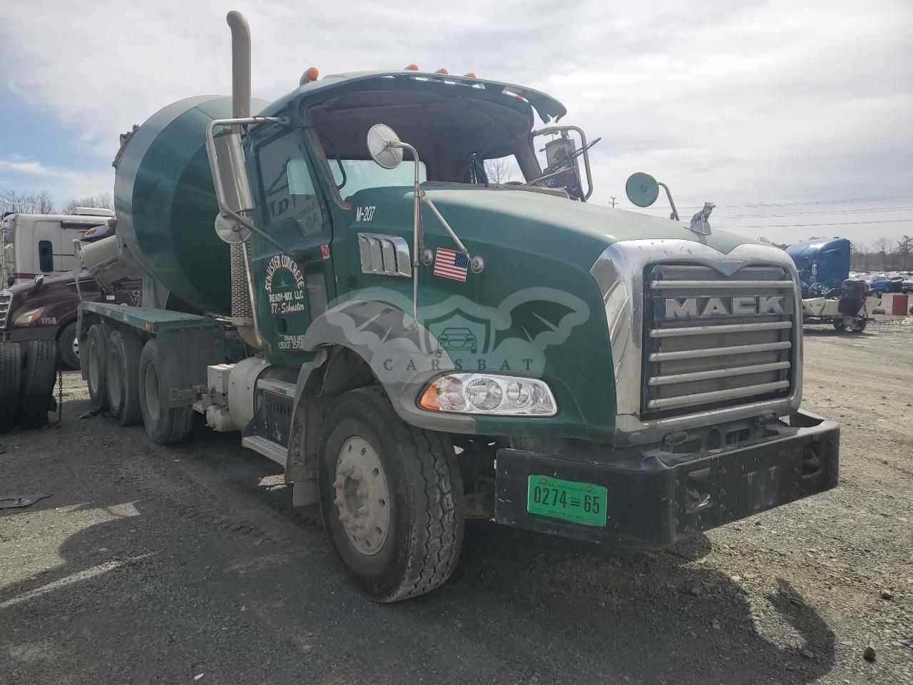 Mack 800 GU800 10.8L 6 2017