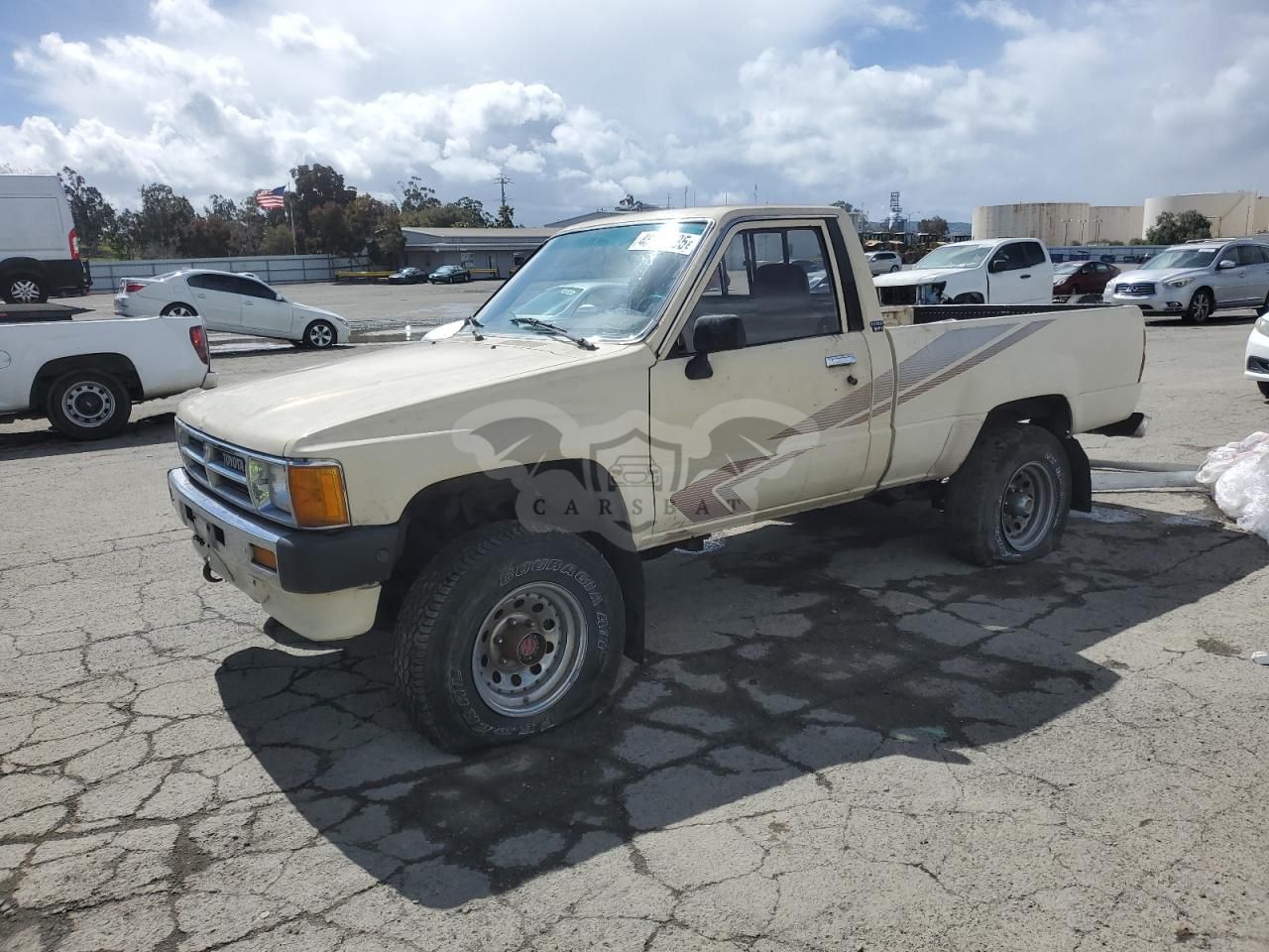 Toyota Hilux RN63 STD 2.4L 4 1988