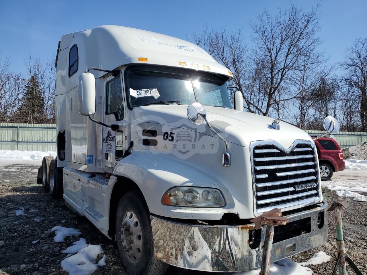 Mack 600 CXU600 12.7L 6 2015