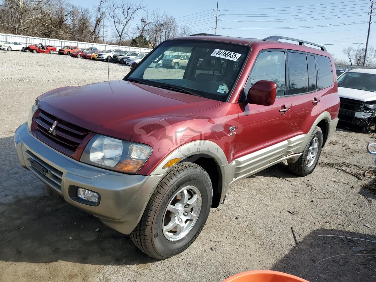 Mitsubishi Montero LIMITED 3.5L 6 2002