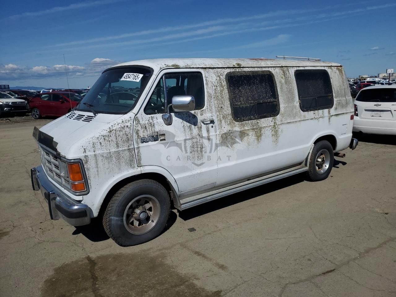 Dodge B-series B250 5.2L 8 1988